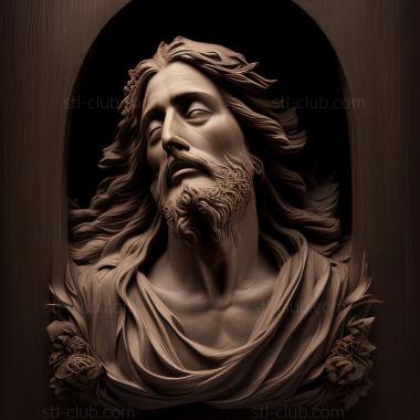 3D model st jesus (STL)